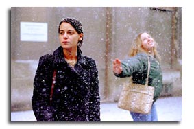 Tamara, Jasmin und Schnee